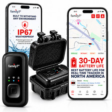 Family1st 4G Real-Time Mini GPS Tracker for USA with Weatherproof Magnetic Case picture