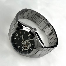 New w/box/Bulova Classic Surveyor 96A270 black Dial Men's Automatic Watch 42mm picture