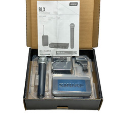 Shure BLX24/PG58 Wireless Handheld Microphone 300ft System Vocal H11 Band Works picture