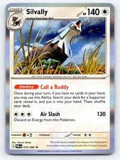 Silvally 070/084 Rare Pitch Black Pokemon Holo Near Mint picture