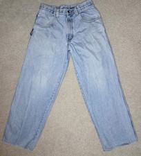 Vintage Interstate IS Baggy Jeans Y2K Skater Hip Hop 32 x 31 USA  BIG Pockets picture