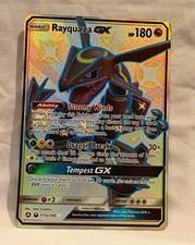The Pokemon Company Pokemon TCG Rayquaza GX Holo Promo 177A/168 EN HP 180 picture
