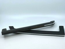 2 pcs Pair Door Pocket Upper Trim Assembly w/ Chrome Trim for Porsche 911 68-73 picture