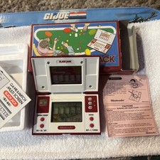Nintendo Game & Watch Pocketsize BLACK JACK BJ-60 Vintage 1985 Excellent Cond picture