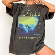 HOT Alanis Morissette T-Shirt  Vintage 90s Retro Rock Tee  Classic reprint picture