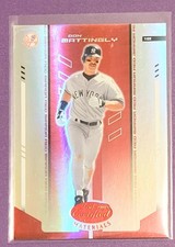 2004 Donruss Leaf Certified Materials Don Mattingly Red Mirror /100 SP Yankees picture