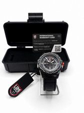 **NEW** Luminox Swiss 3761 Bear Grylls Air Series Men's Watch - Silver/Black B&P picture