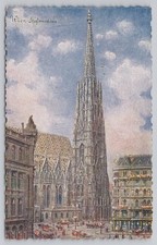St. Stephen's Cathedral (Stephansdom), Vienna, Austria 1924 DB Postcard picture