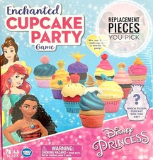 Disney Princess Enchanted Cupcake Party Game Individual Parts Villains UPick NEW picture