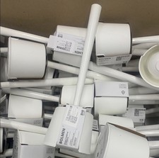 2 pc IKEA BOLMEN Toilet Cleaner bathroom Brush With Holder in White colour picture