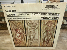 MOZART CLARINET CONCERTO FLUTE & HARP CONCERTO 1963 LONDON STS 15071 VG+ NM picture