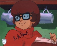 Signed B.J. Ward Scooby-Doo on Zombie Island Velma 8x10 w/ Official Pix COA picture