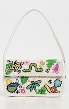 NWT Staud Tommy Beaded Shoulder Bag “Bug Out” Insects picture