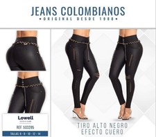 LOWELL JEANS COLOMBIANOS, Butt Lifter High Waist Fashion Push Up Jean #503285 picture