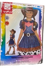 Smiffy's Texan Cowgirl Costume Small Halloween Dress-up Western Country Sheriff picture