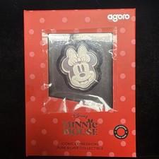 2026 Agoro Disney Minnie Mouse Iconic Expressions 1/2oz .999 Silver Coin /5000 picture