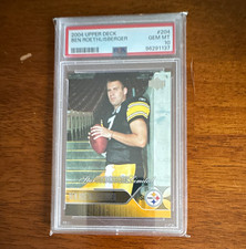 Upper Deck 2004 Ben Roethlisberger Star Rookie Limited #204 RC PSA 10 96291137 picture