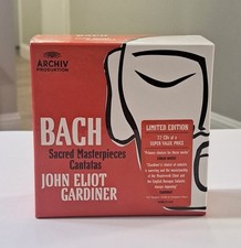 Bach: Sacred Masterpieces Cantatas 22 CD Box Set Archiv 477 8735 Gardiner Ltd Ed picture