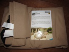Firewood Rack Fireplace wood Stove waterproof cover with Zipper 48