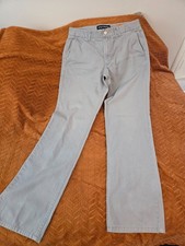 Tailor Vintage Pant Men 32/34 in Tan/Taupe, Chino Straight Slim Stretch picture