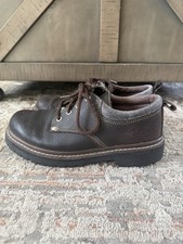 Vintage Y2K Skechers Jammers 7914 Chocolate Leather Shoes Womens 8 picture