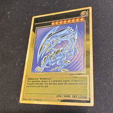 Blue-Eyes White Dragon gold) (FAN ART) picture