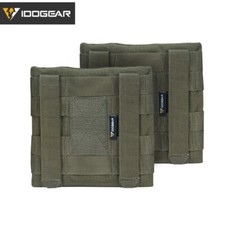 IDOGEAR Tactical Side Plate Pouch Set Plate Pocket 2PCS 6