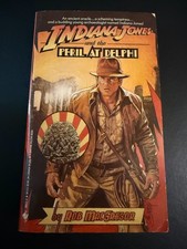 Indiana Jones Books 1 2 3 Rob MacGregor Peril Delphi Dance Giants Seven Veils picture