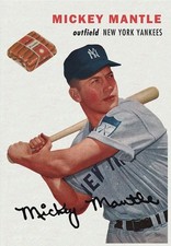 MICKEY MANTLE 54### BUY 5 GET 1 FREE # or 30% OFF OVER 12 DIDDY-ORIGINAL-CUSTOMS picture