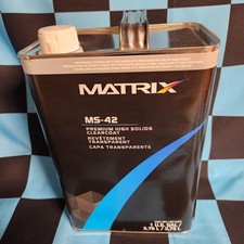 Premium High Solids Clearcoat 2:1 MIX Matrix OEM MS-42   -ONLY CLEAR picture