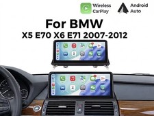 CarPlay Wireless BMW X5 E70 X6 E71 2007-2012 Android Car Navigator Display picture