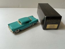 Brooklin Models BRK48 1958 Chevrolet Impala Sport Coupe 1:43 Turquoise w/ Box picture