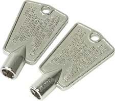 216702900 Freezer Door Keys Metal for Frigidaire Kenmore 297147700 (2 Pack) picture