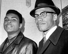 Muhammad Ali Malcolm X 4x6 Picture Celebrity Print picture