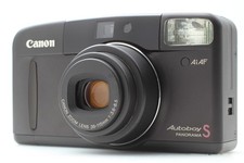 tested [ Top Mint ] Canon Autoboy S PANORAMA Black 35mm Point & Shoot From Japan picture