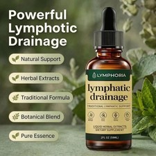 Lymphoria - Lymphatic Drainage Bloat Relief - Detox, & Immune Support 59ml US picture