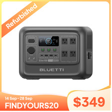 BLUETTI Elite 100 V2 Portable Power Station 1800W 1024Wh LFP for Camping Backup picture