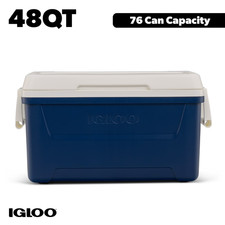 Igloo 48 QT Laguna Hard Sided Ice Chest Cooler, Navy picture