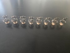 Blanton's Bourbon COMPLETE SET Bottle Stoppers, Horse & Jockey, B L A N T O N: S picture