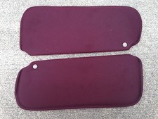 New Monte Carlo SS El Camino Regal Cutlass Dark Maroon Claret Visors 85-88 picture