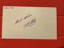 Ted Gray 🔥🔥MLB Debut: 1946 Detroit Tigers 🔥🔥Autograph GPC 🔥🔥 picture