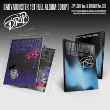 BABYMONSTER DRIP 1st Full Album 2 Ver SET/2 CD+2 Photo Book+14 Card+Tag+Sticker picture