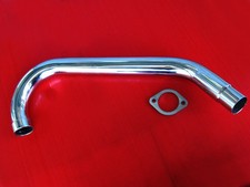 Fit YAMAHA SR500 SR400 CAFE RACER BOBBER  HEADER PIPE STAINLESS STEEL [mi2939] picture