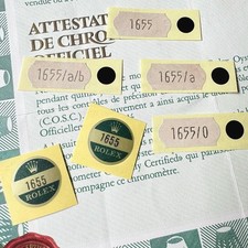 Genuine ROLEX Explorer II Reference Seal Set of 6 1655 picture