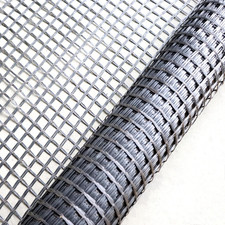 Universal Retaining Wall Geogrid Roll 4' X 98' for Walls up to 6 Feet in Height picture