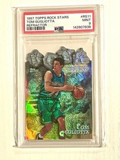 1997 TOPPS ROCK STARS REFRACTOR #RS11 TOM GUGLIOTTA PSA 9 picture