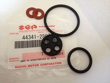 Suzuki TM 100 125 250 400 TS185 Gas tank Fuel Valve Repair Kit Petcock 1972-1981 picture