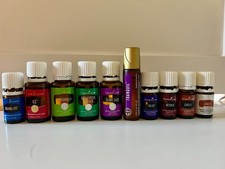 Young Living Essential Oils Lot of 10 RC Vetiver Ginger Valor Tranquil Citronell picture