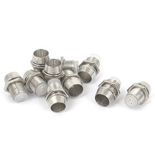 10 x 5mm Metal LED Lamp Bezel Mounting Holder for Light-emitting Diode Lighting picture
