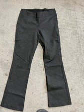 Simply Vera Wang Womens Pants Gray Small Bootcut Pull On Polyester Blend picture